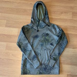 Burton Heron hoodie succulent print